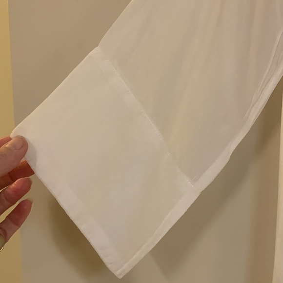 Sheer Cream Top - Picture 3 of 5